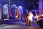 Edirne’de orduevinde çıkan yangında 16 asker dumandan etkilendi