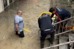 Edirne’de sağanak iş yerlerini su altında bıraktı 