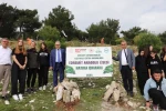 Edremit Anadolu Lisesi Hatıra Ormanı için fidan dikimi gerçekleştirildi
