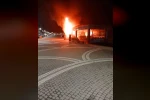 Edremit’te iş yerinde çıkan yangın itfaiye ekiplerince söndürüldü
