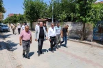 Efeler Belediyesi Umurlu’daki 10 bin metrekarelik yola parke taşı döşeyecek