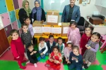 Efeler’de minikler Sakal-ı Şerif’i ziyaret etti