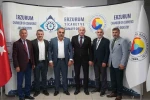 Ege Bölgesi Dernekler Birliği Federasyonu’ndan ETSO’ya ziyaret