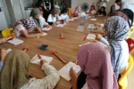 Eğitim ve sanat bir arada: Kur’an kursunda minik eller filografiyle buluştu