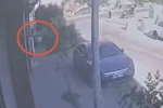 Ehliyetsiz gencin kullandığı otomobil motosiklet mağazasına daldı: 2,3 milyonluk zarar meydana geldi