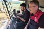 Ekipler dane kaybı ve yangın riskine karşı sahada