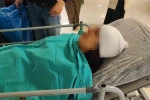 Ekmek almaya giderken sokak köpeklerinin saldırısına uğrayan genç kız yaralandı