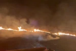 Elazığ’da anız yangını