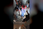Elazığ’da asansör boşluğuna düşen genç kurtarıldı