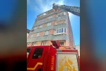 Elazığ’da çatı yangını
