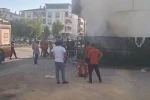 Elazığ’da depo yangını