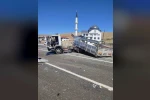 Elazığ’da kamyonlar çarpıştı: 1 yaralı