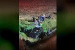 Elazığ’da kontrolden çıkan cip köprüden dereye uçtu: 3 yaralı