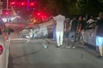 Elazığ’da kontrolden çıkan otomobil takla attı: 1 yaralı