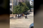 Elazığ’da motorcuyla çocukların renkli anları