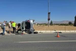 Elazığ’da motosikletle otomobil çarpıştı: 1’i ağır 2 yaralı
