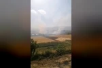 Elazığ’da otluk alanda yangın