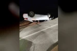 Elazığ’da otomobil takla attı: 6 yaralı