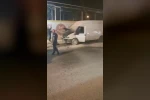 Elazığ’da seyir halindeki minibüste yangın 