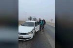 Elazığ’da sis kazaya neden oldu: 1 yaralı