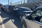 Elazığ’da zincirleme trafik kazası: 2 yaralı