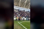 Elazığsporlu futbolcu gol sevincini polisle yaşadı