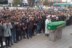 Emekli zabıta komiseri dualarla son yolculuğuna uğurlandı