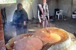 Emet Yağcık köyünde yöresel ve organik pekmez üretim evinde inceleme