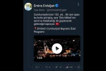 Emine Erdoğan: "Cumhuriyetimizin 102. yılı, bir asrı aşan bu kutlu yürüyüş, aziz Türk milletinin azmi ve fedakarlığı ile güçlenerek geleceğe taşınıyor"