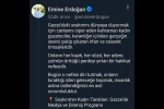 Emine Erdoğan: "Gazze’deki soykırımı dünyaya duyurmak için canlarını siper eden kahraman kadın gazeteciler, karanlığın içinden gerçeğin sesini çekip çıkaran irfan ve cesaret timsalleridir"
