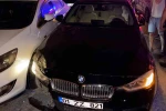 Emniyetin karşı sokağında 6 araca çarparak zarar verip yaya kaçtı