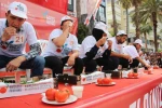 En acı yarışmada altın için mücadele ettiler