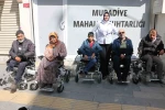Engelli 10 kişi, akülü sandalye ile bayrama rahat girecek