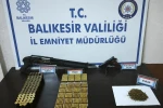 Erdek’te uyuşturucu ve silah operasyonu