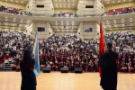 ERÜ Eğitim Fakültesi yeni mezunlarını verdi