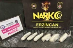 Erzincan’da 565 gram metamfetamin ele geçirildi: 2 şüpheli tutuklandı