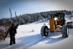 Erzincan’da kar ve tipiden 494 köy yolu ulaşıma kapandı