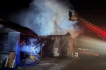 Erzincan’da müştemilat alevlere teslim oldu