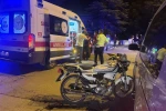 Erzincan’da otomobil ile motosiklet çarpıştı: 2 yaralı
