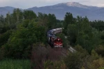 Erzincan’da sonbahar manzarası eşliğinde yol alan Doğu Ekspresi