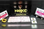 Erzincan’da uyuşturucu operasyonunda 1 zanlı tutuklandı