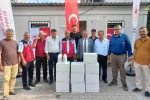 Erzin’de turunçgil üreticilerine portakal yağı desteği