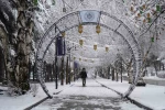 Erzurum’da kar kenti yeniden beyaza bürüdü