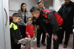 Erzurum’da minik dadaşlardan "Emniyet kemeri" farkındalığı 
