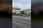 Esenyurt’ta bir keçi öğrencileri böyle kovaladı