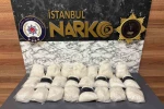 Esenyurt’ta kargo ile gönderilen buzdolabına gizlenmiş 28 kilo uyuşturucu ele geçirildi