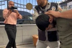 Eşini sokak ortasından döven şahıs adliyeye sevk edildi