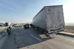 Eskişehir’de 5 aracın karıştığı zincirleme kazada 12 kişi yaralandı