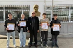 Eskişehir’de başarı altınla ödüllendirildi 