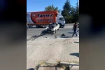 Eskişehir’de otomobil ile motosiklet çarpıştı: 3 yaralı